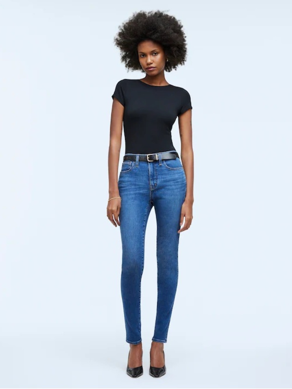 Madewell 10" High-Rise Skinny Jeans Size 28